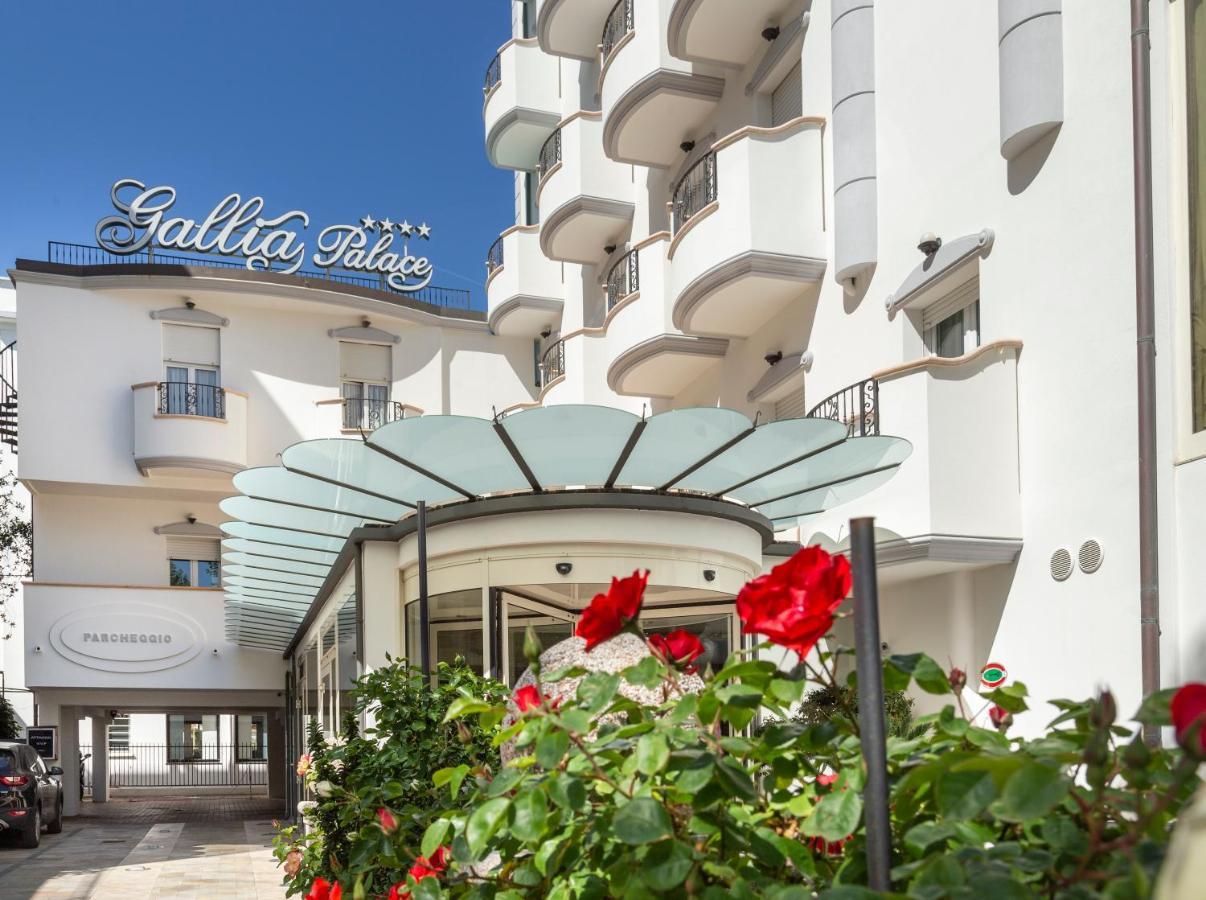 Hotel Gallia Palace Rimini Exterior foto